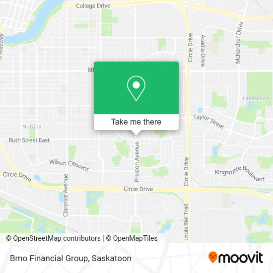 Bmo Financial Group map