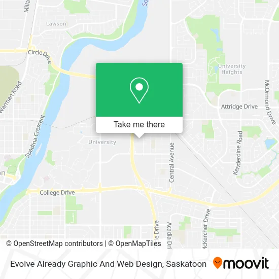 Evolve Already Graphic And Web Design map