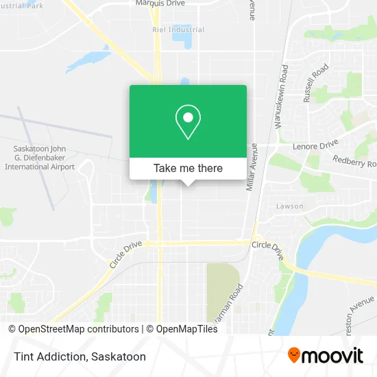 Tint Addiction map