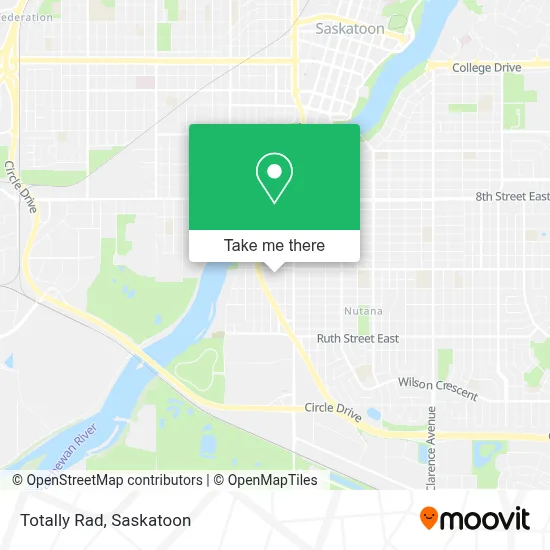 Totally Rad map