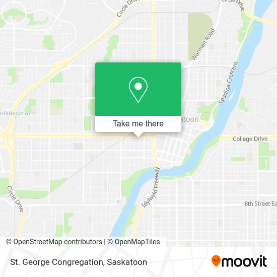 St. George Congregation map