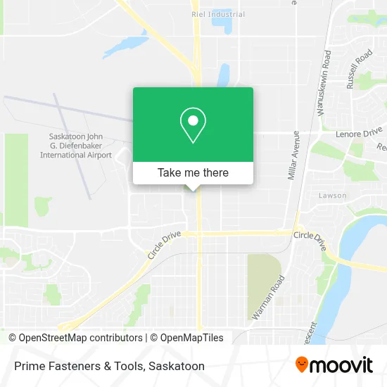 Prime Fasteners & Tools map