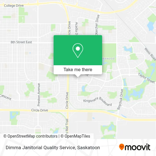 Dimma Janitorial Quality Service map