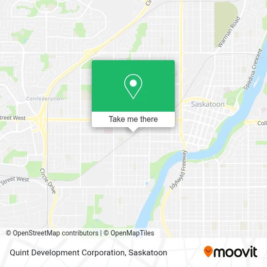 Quint Development Corporation map