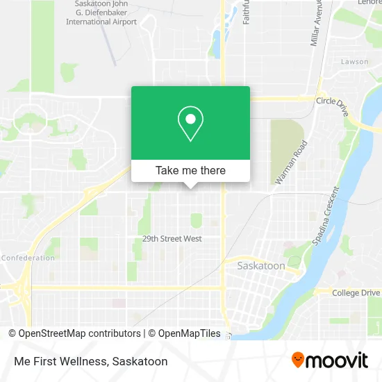 Me First Wellness map