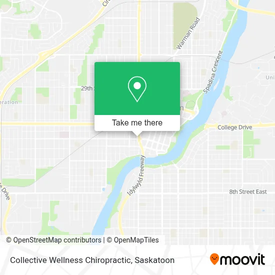 Collective Wellness Chiropractic map