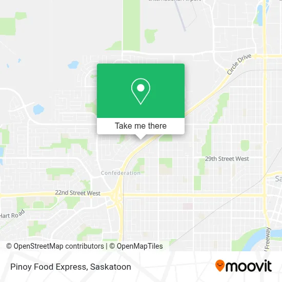 Pinoy Food Express map