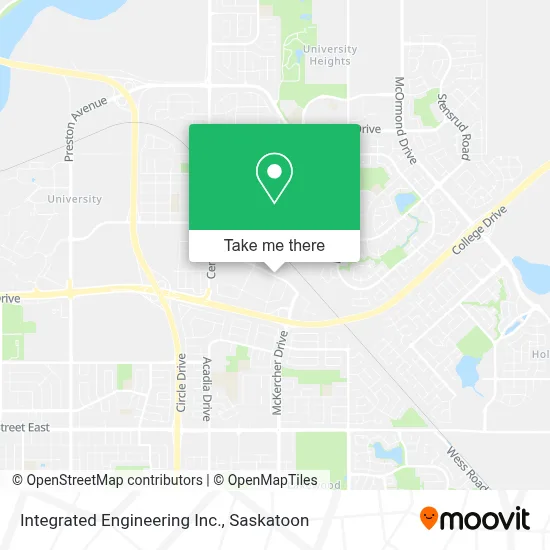 Integrated Engineering Inc. map