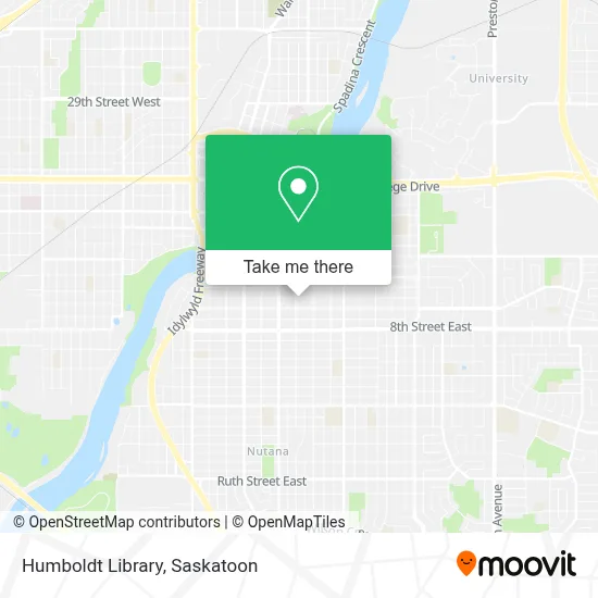 Humboldt Library map