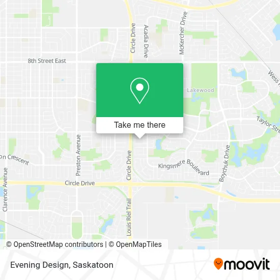 Evening Design map