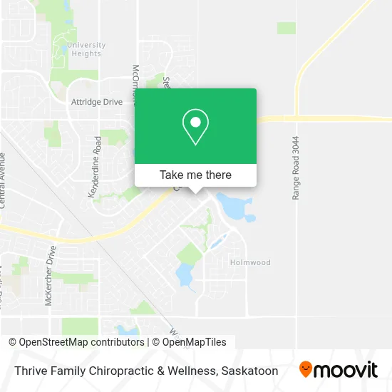 Thrive Family Chiropractic & Wellness map