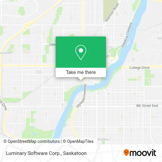 Luminary Software Corp. map