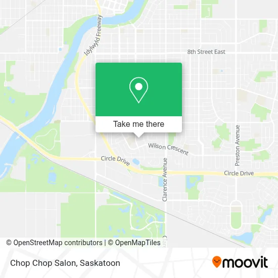 Chop Chop Salon map