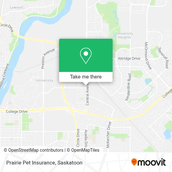 Prairie Pet Insurance map