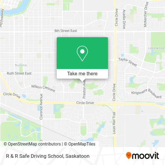 R & R Safe Driving School map
