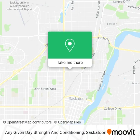 Any Given Day Strength And Conditioning map