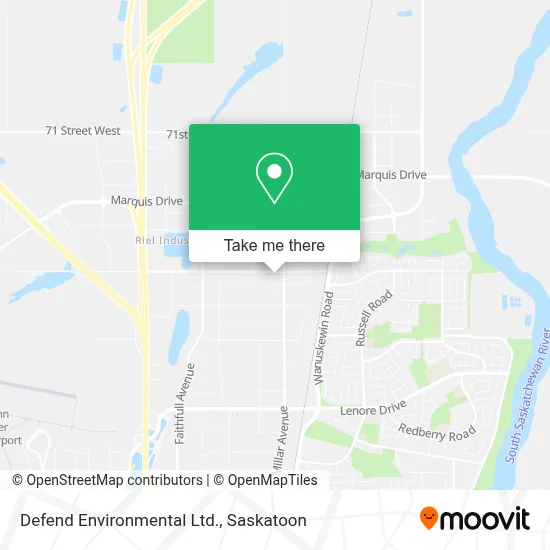 Defend Environmental Ltd. map