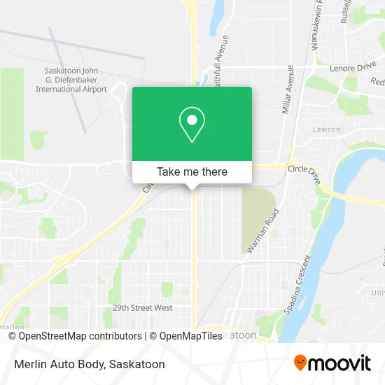 Merlin Auto Body plan