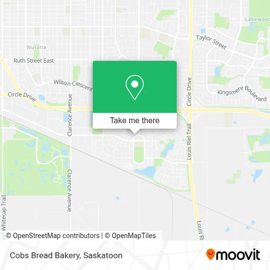 Cobs Bread Bakery map
