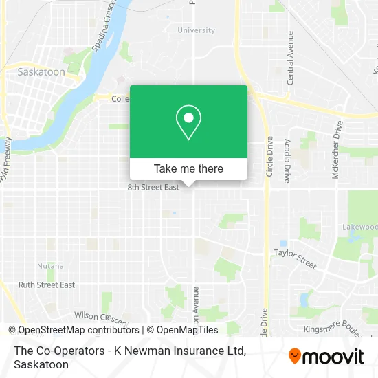 The Co-Operators - K Newman Insurance Ltd map