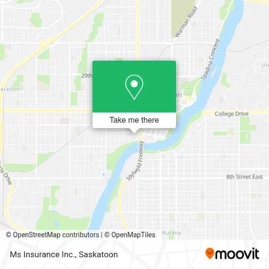 Ms Insurance Inc. map