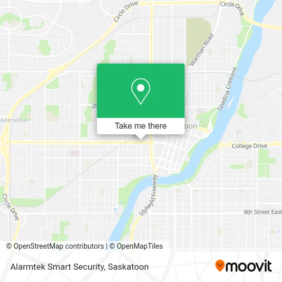Alarmtek Smart Security map