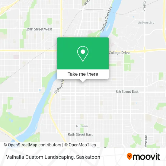 Valhalla Custom Landscaping map