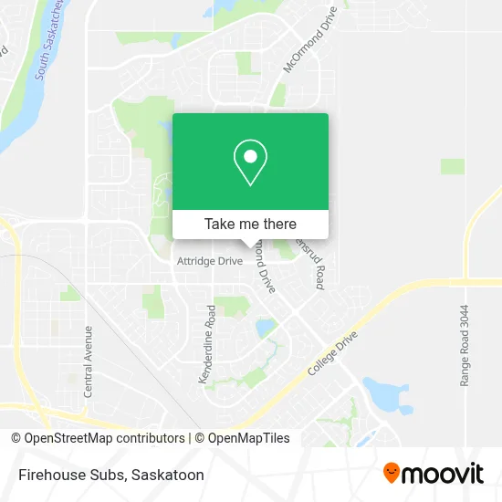 Firehouse Subs map