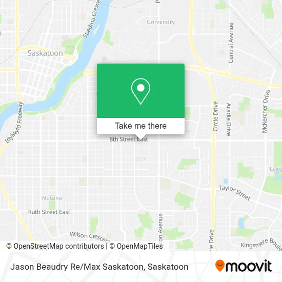Jason Beaudry Re/Max Saskatoon map