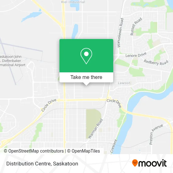 Distribution Centre map