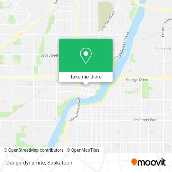 Dangerdynamite map