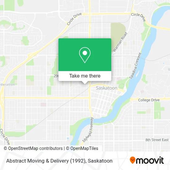 Abstract Moving & Delivery (1992) map