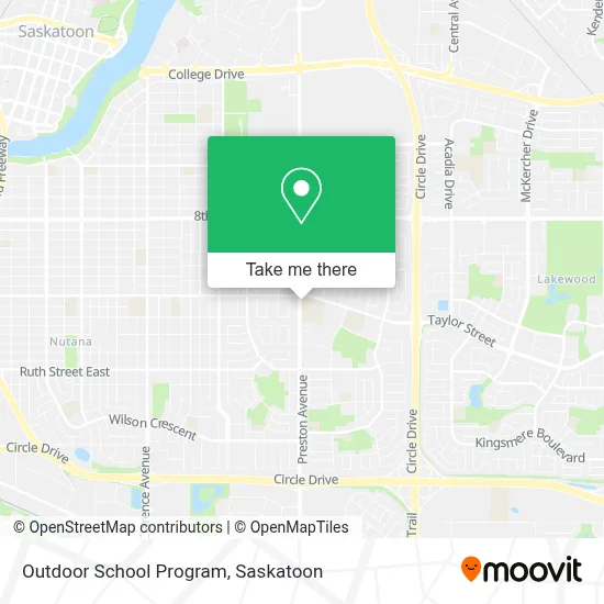 Outdoor School Program map