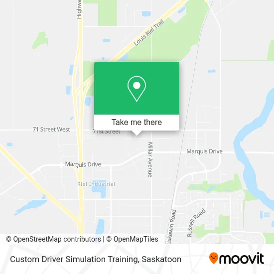 Custom Driver Simulation Training map