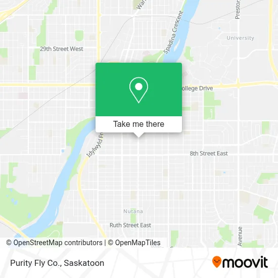 Purity Fly Co. map