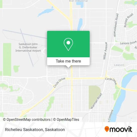 Richelieu Saskatoon map