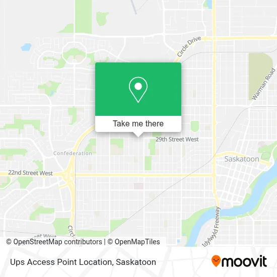 Ups Access Point Location plan