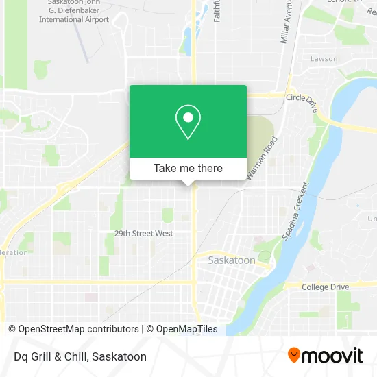 Dq Grill & Chill map