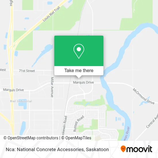 Nca: National Concrete Accessories map