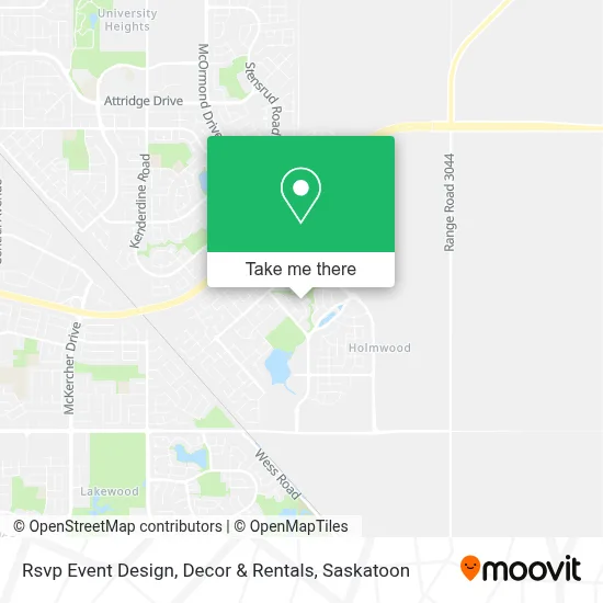 Rsvp Event Design, Decor & Rentals map