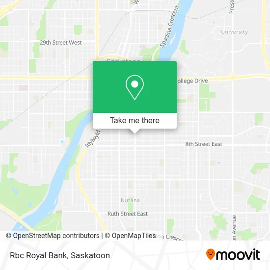Rbc Royal Bank map