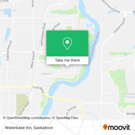 Waterbase Inn map