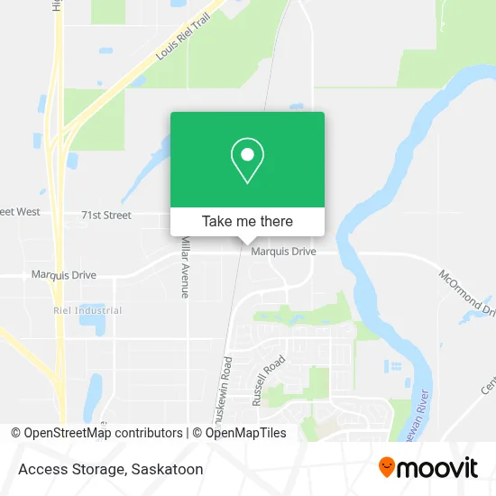 Access Storage map
