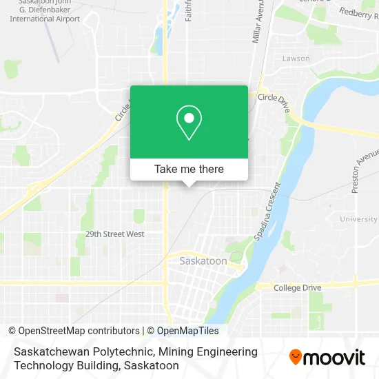 Saskatchewan Polytechnic, Mining Engineering Technology Building map