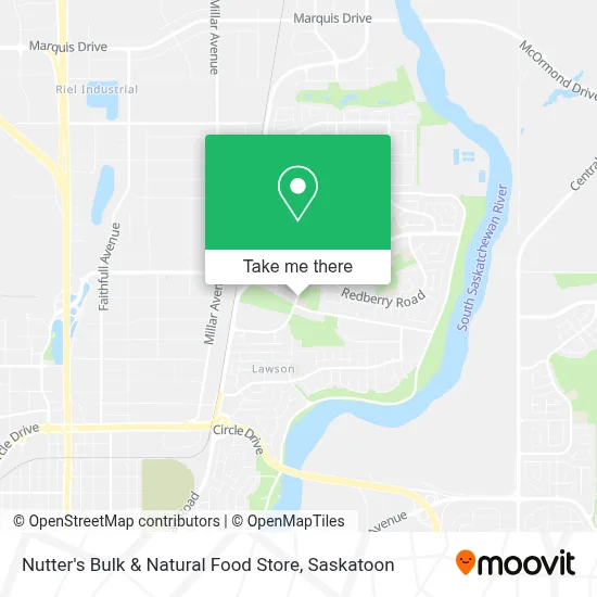 Nutter's Bulk & Natural Food Store map