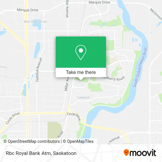 Rbc Royal Bank Atm map