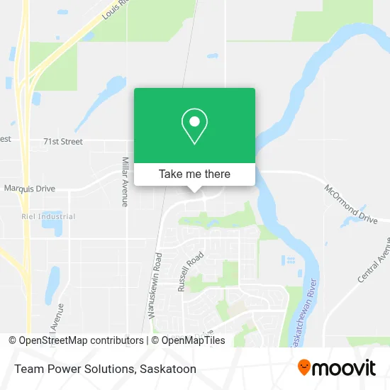 Team Power Solutions map