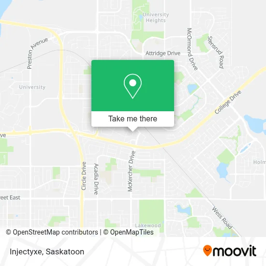 Injectyxe map