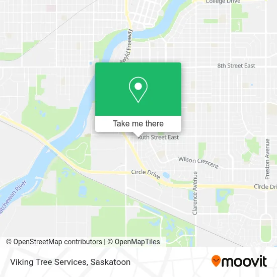 Viking Tree Services map