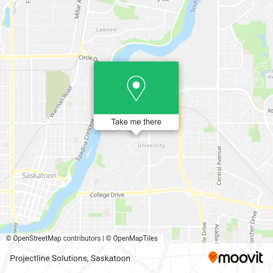 Projectline Solutions map